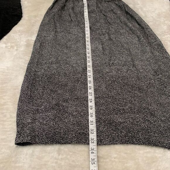 New Finity Naturals‎ Womens 100% Silk Long Black Skirt Size 1X - Picture 4 of 6